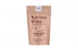 Kitchen D'lite Green Chilli Powder   Pack  150 grams